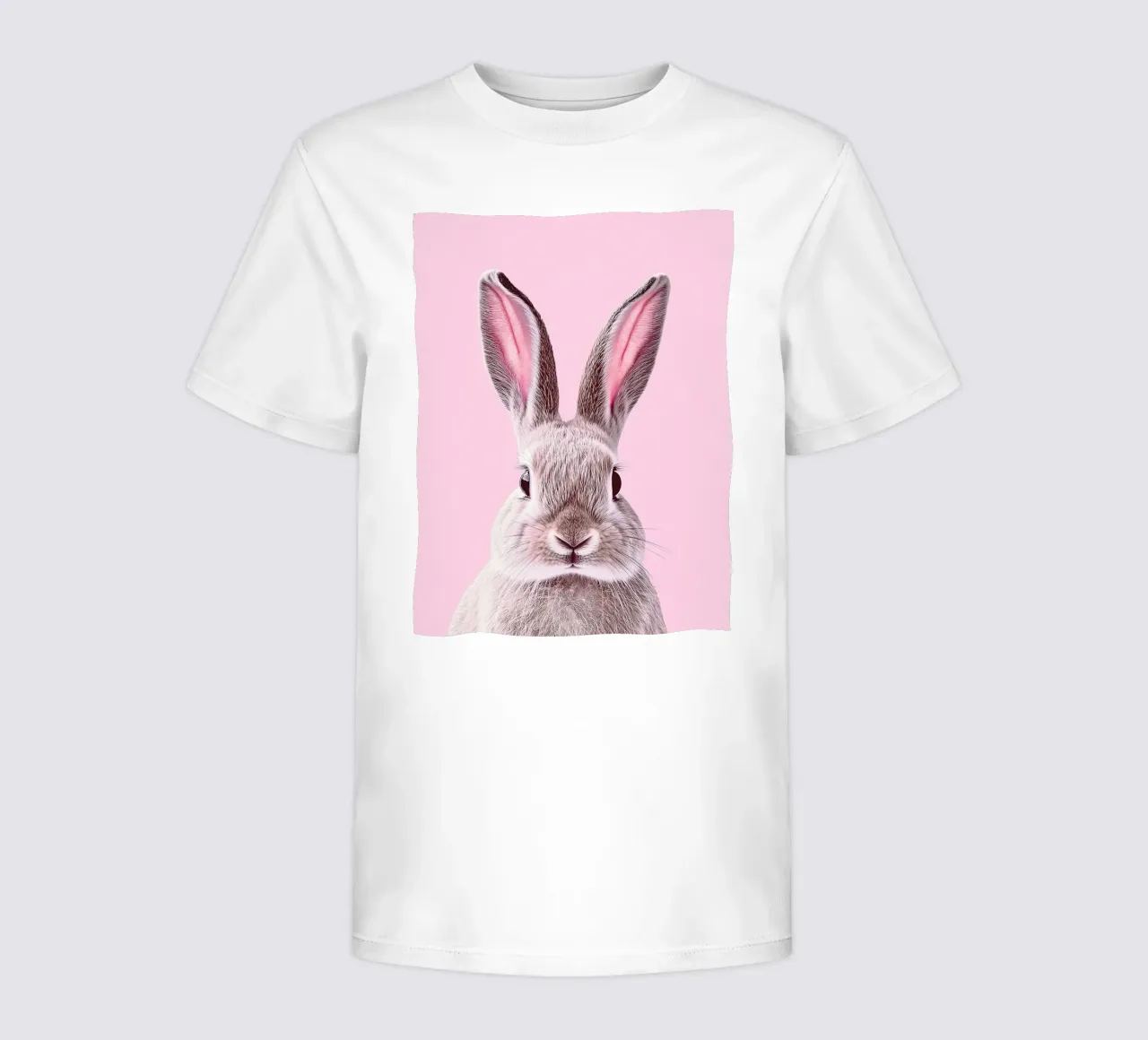 Rabbit kids t-shirt by Nikis Art Studio