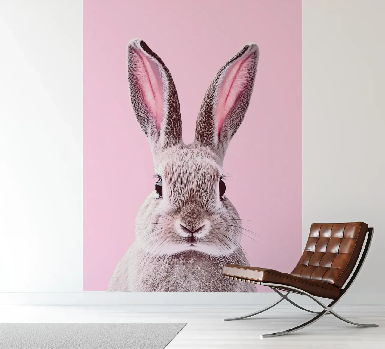 Konijn fotobehang van Nikis Art Studio