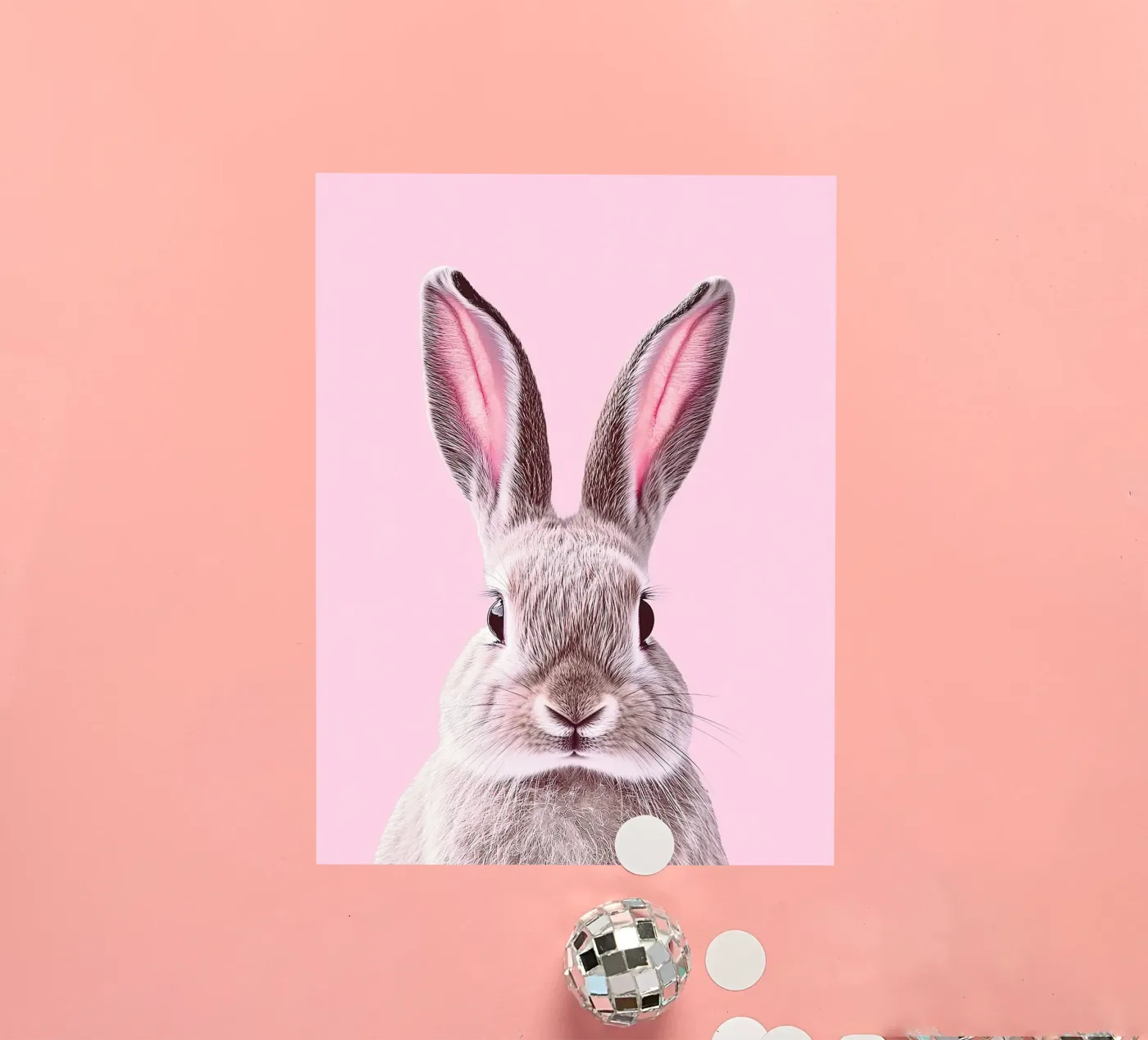 Rabbit Sticker von Nikis Art Studio