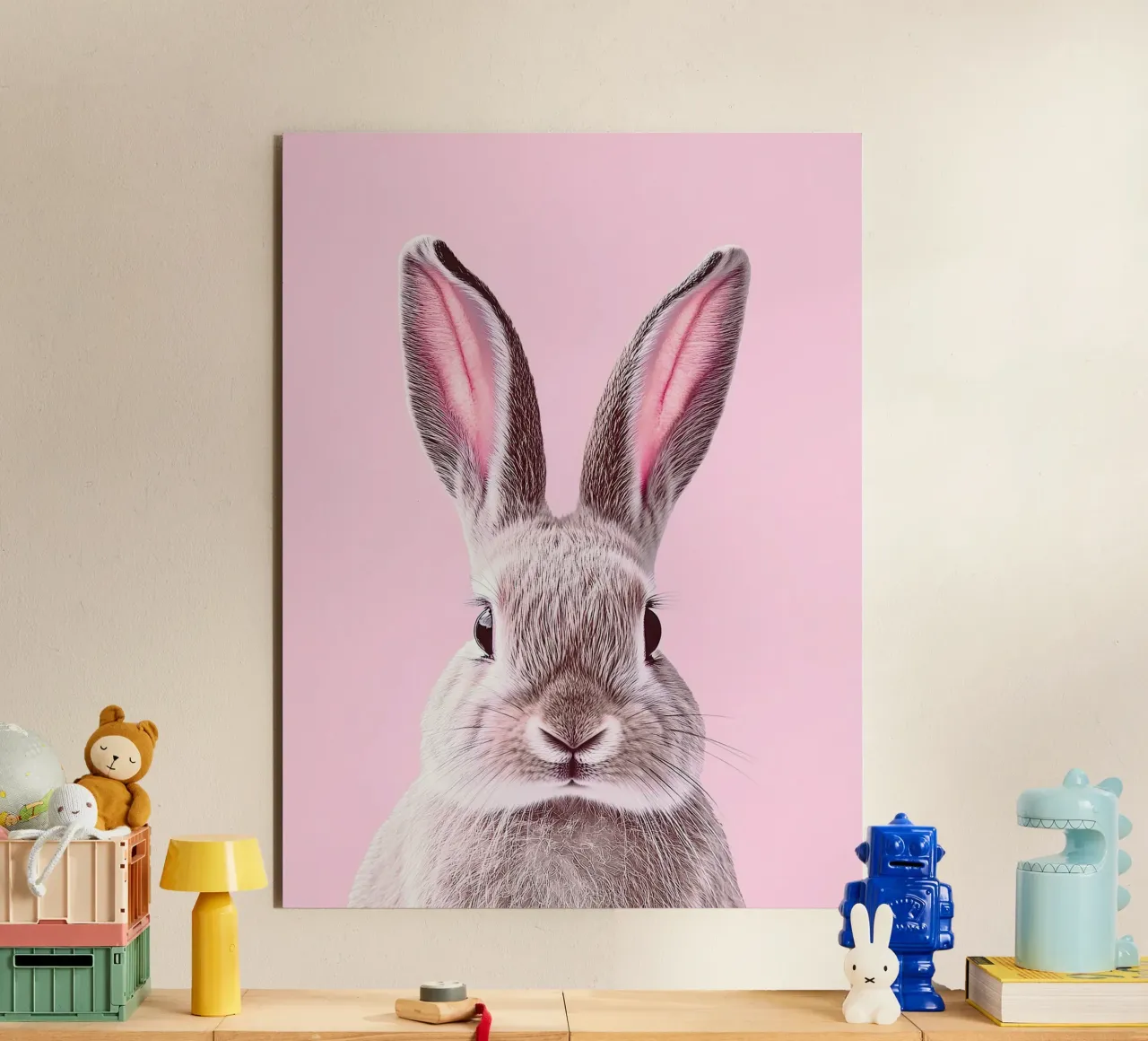 Rabbit forex plate by Nikis Art Studio