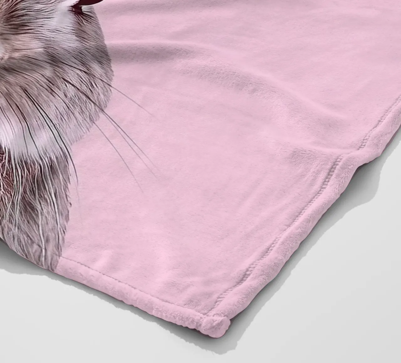 Rabbit fleecedeken van Nikis Art Studio