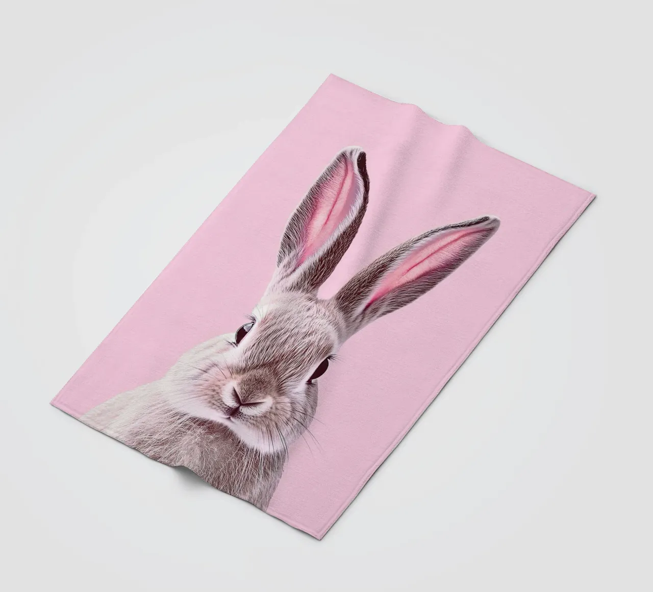 Rabbit fleecedeken van Nikis Art Studio