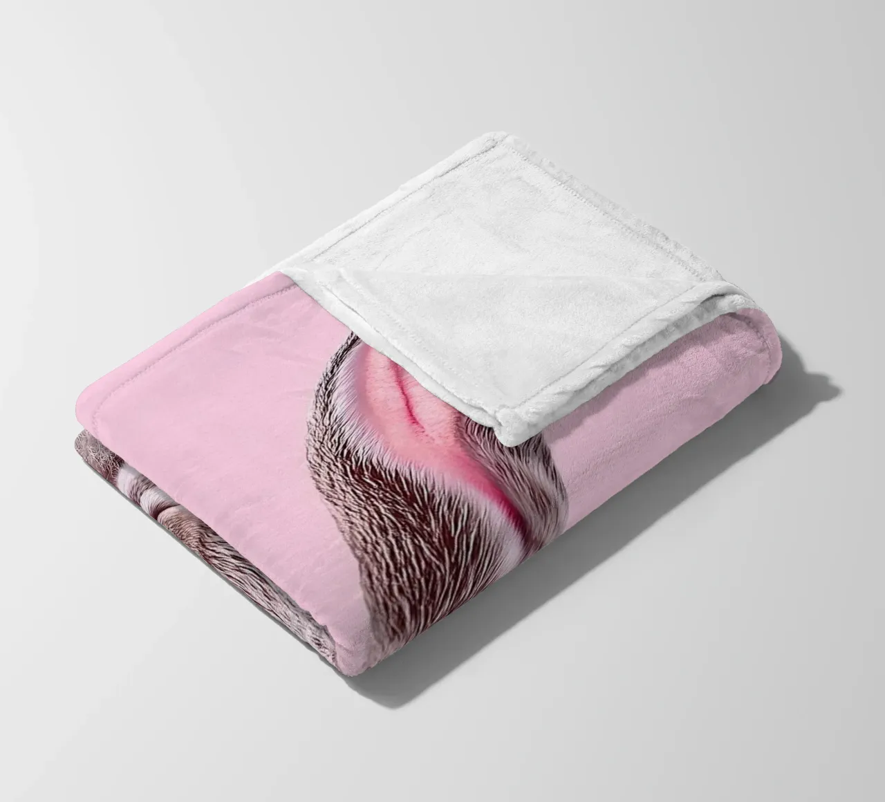 Rabbit fleecedeken van Nikis Art Studio