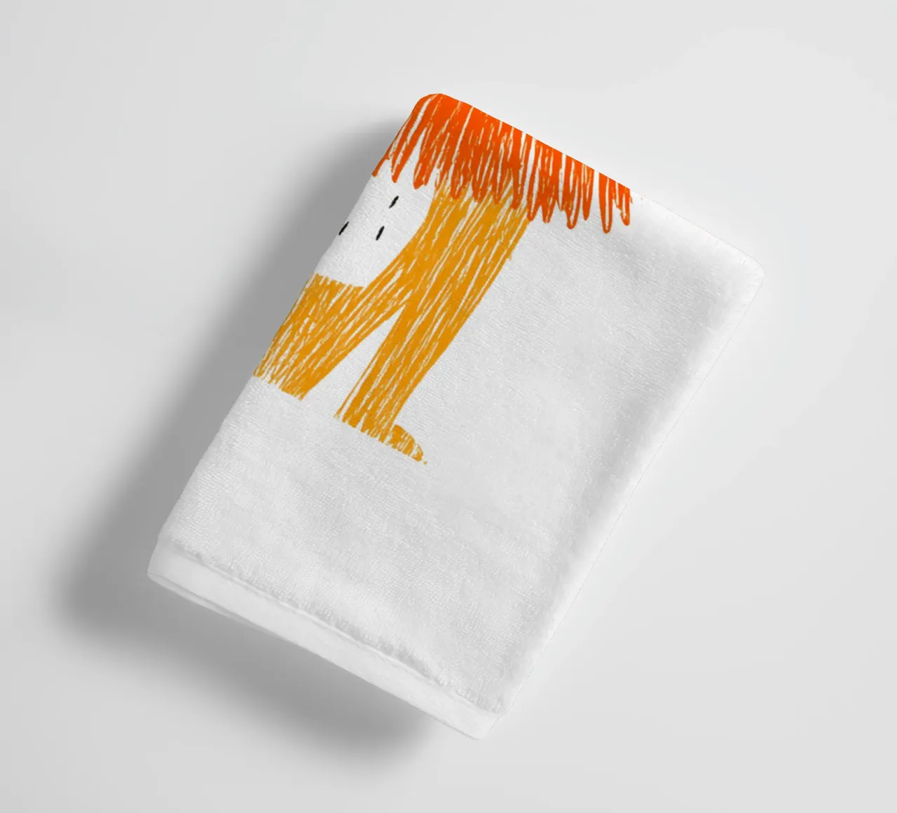 Zonnige leeuwenwelp voor kinderen badhanddoek van Autofocus