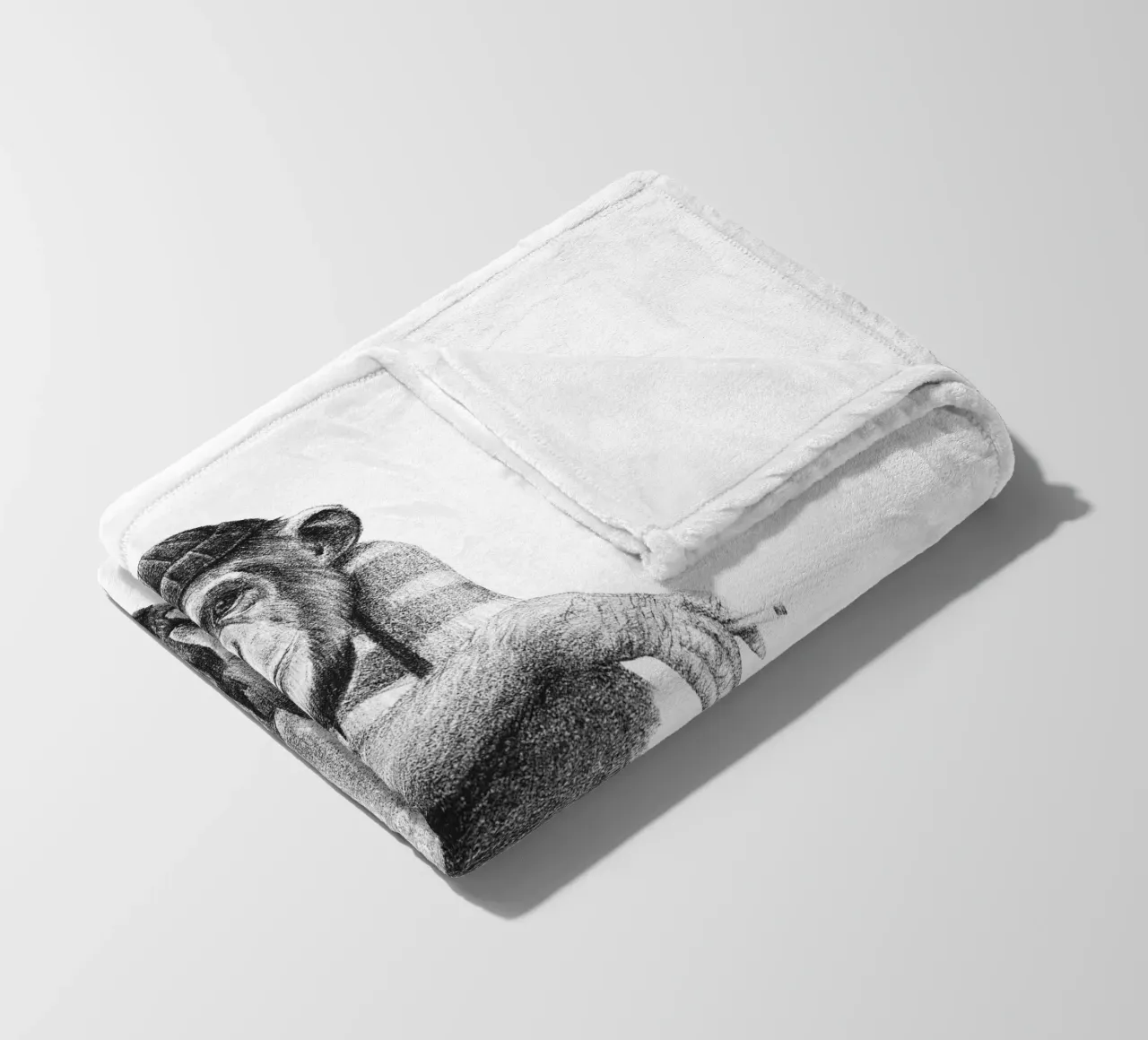 Smoke and Chill fleece blanket by mikekoubou