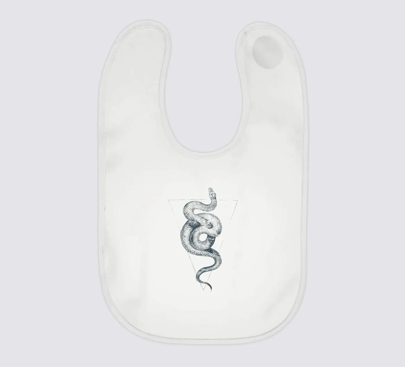 Snake Triangle Babylätzchen von mikekoubou