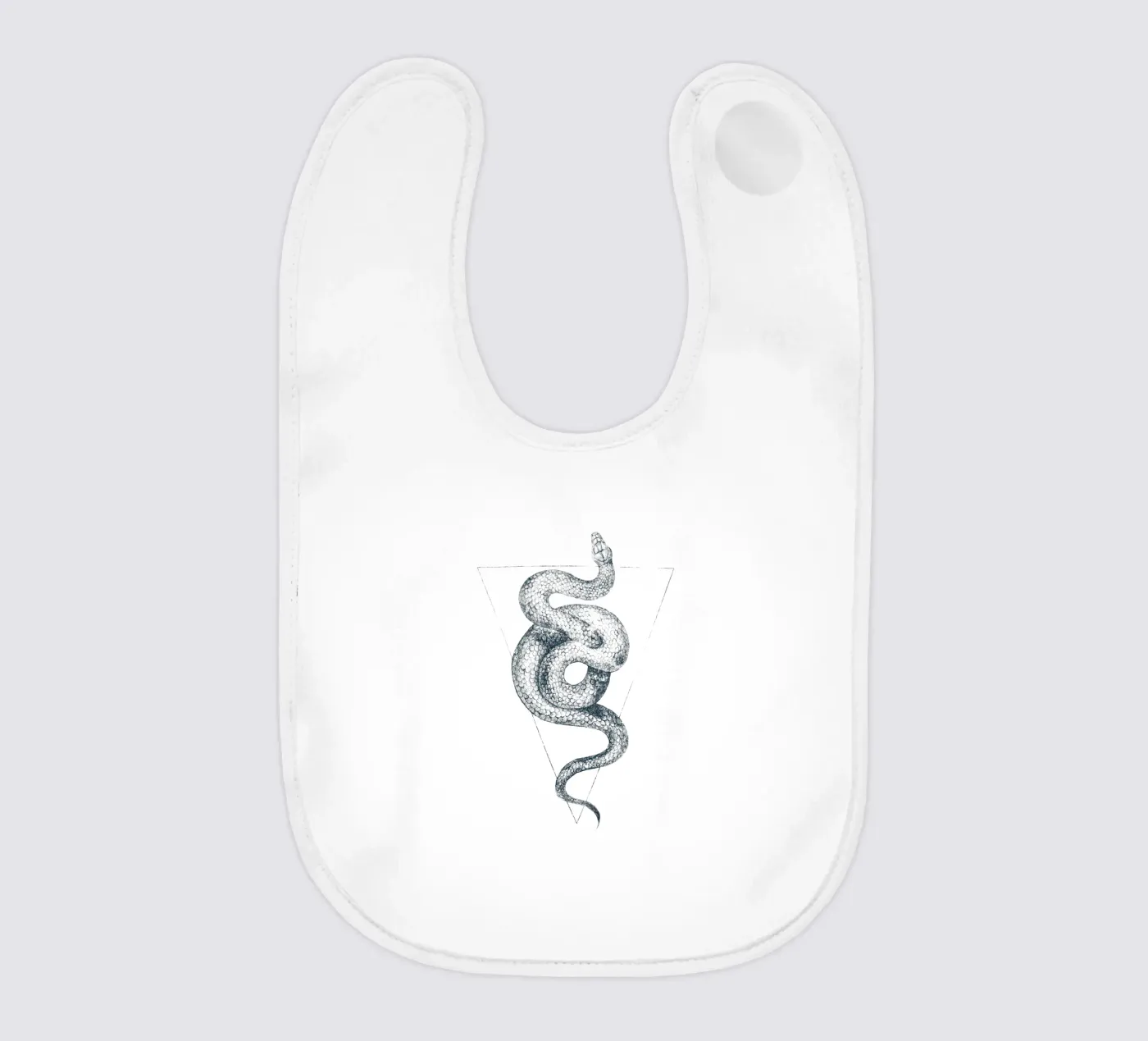 Snake Triangle Babylätzchen von mikekoubou