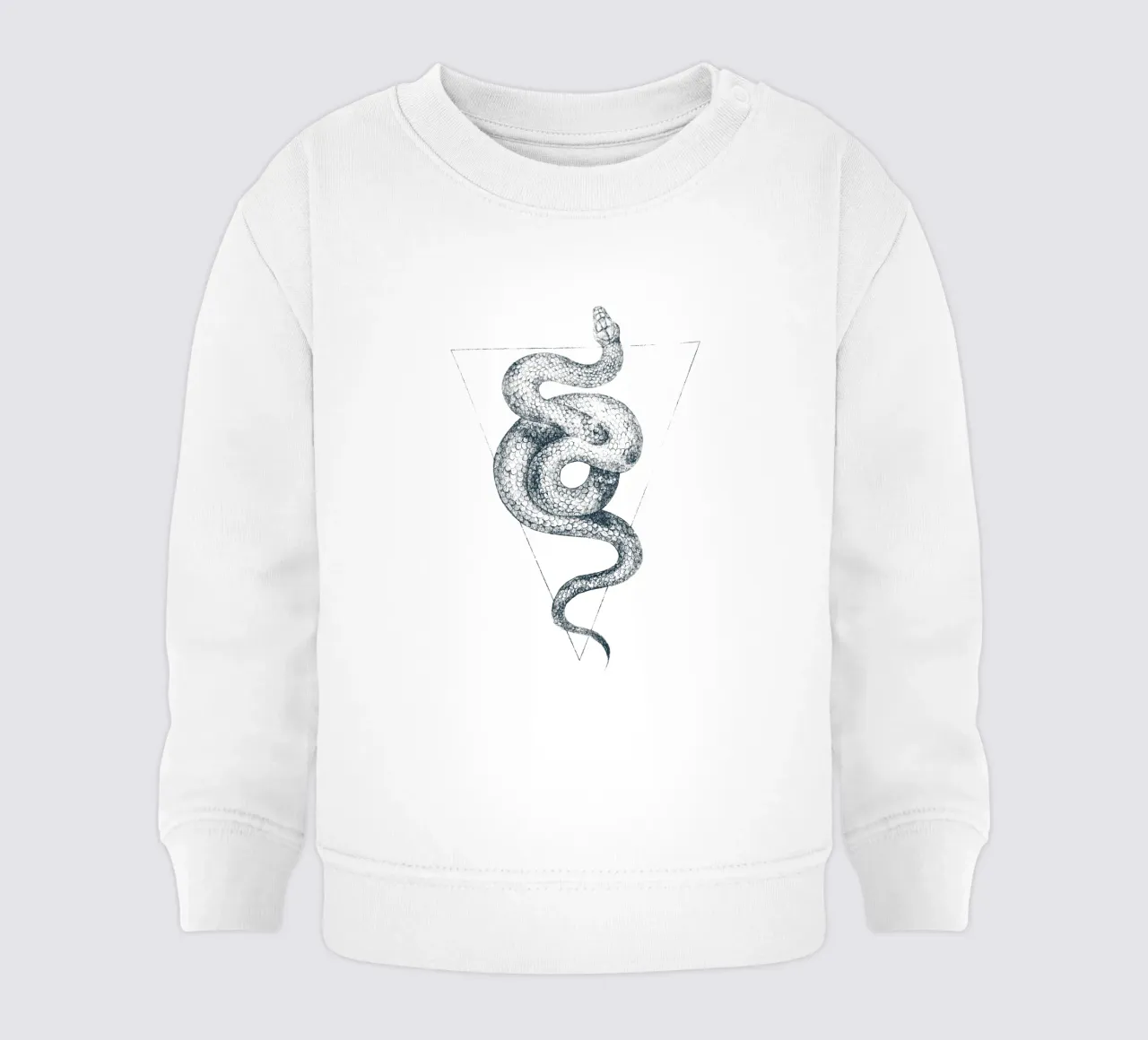 Triangolo del serpente felpa neonato da mikekoubou