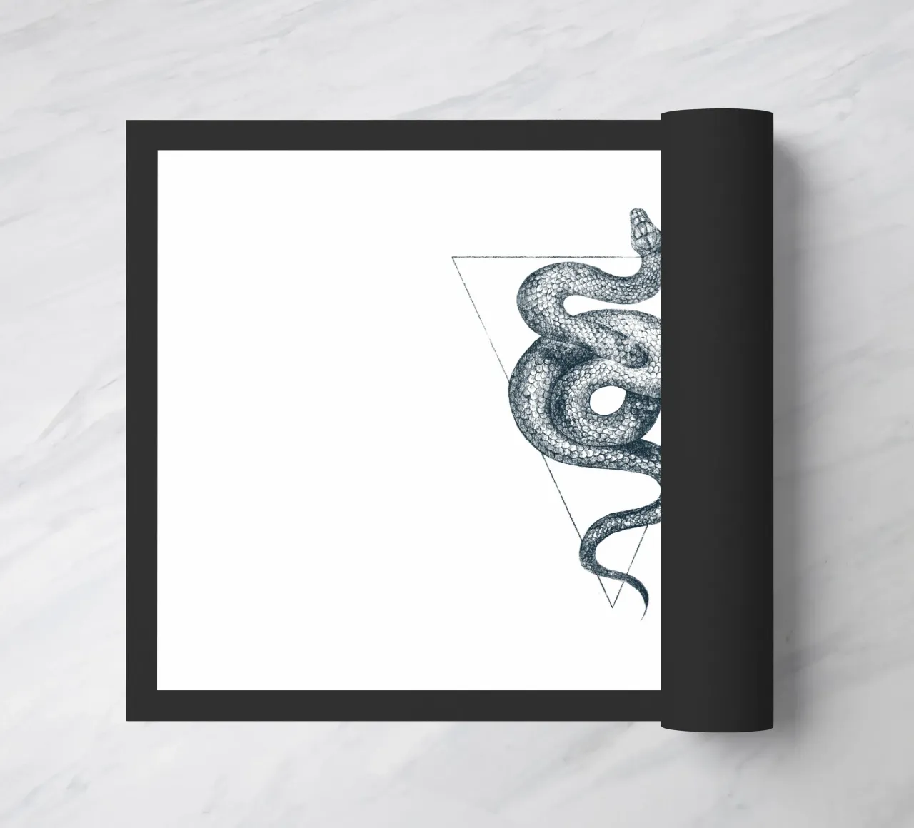 Triangolo del serpente zerbino da mikekoubou