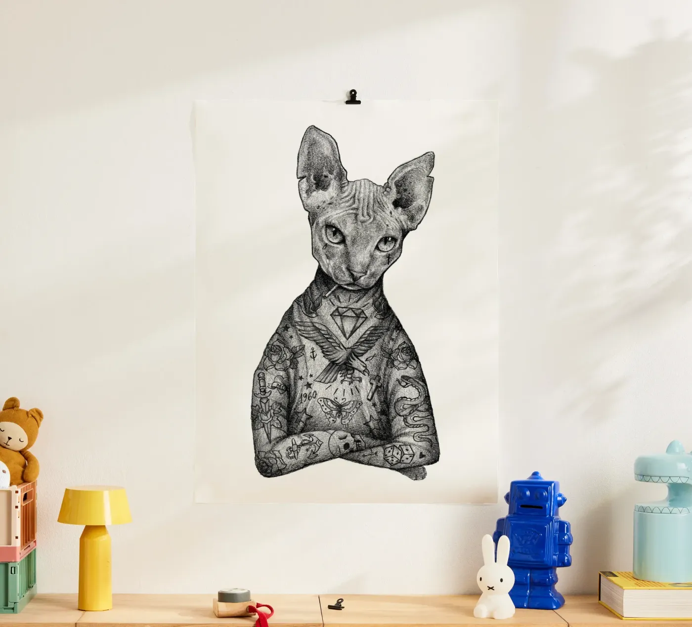 The Sphynx poster da mikekoubou