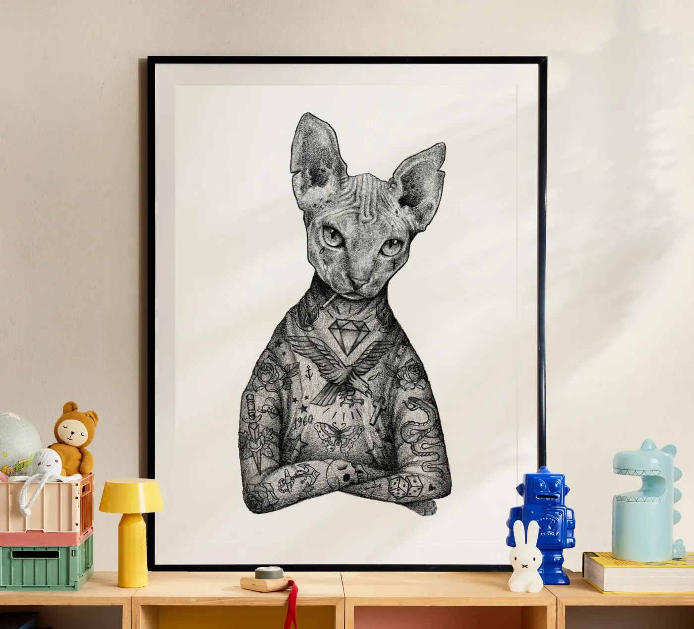 The Sphynx poster da mikekoubou