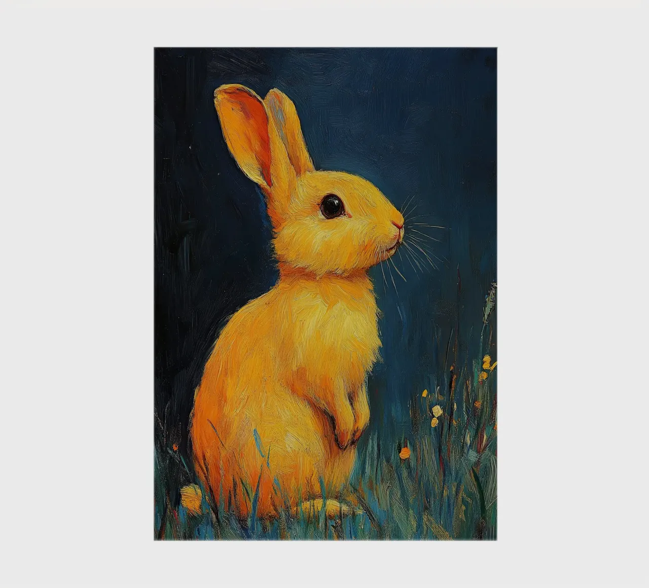 A rabbit in the rhythm of the earth notebook by Nikis Art Studio