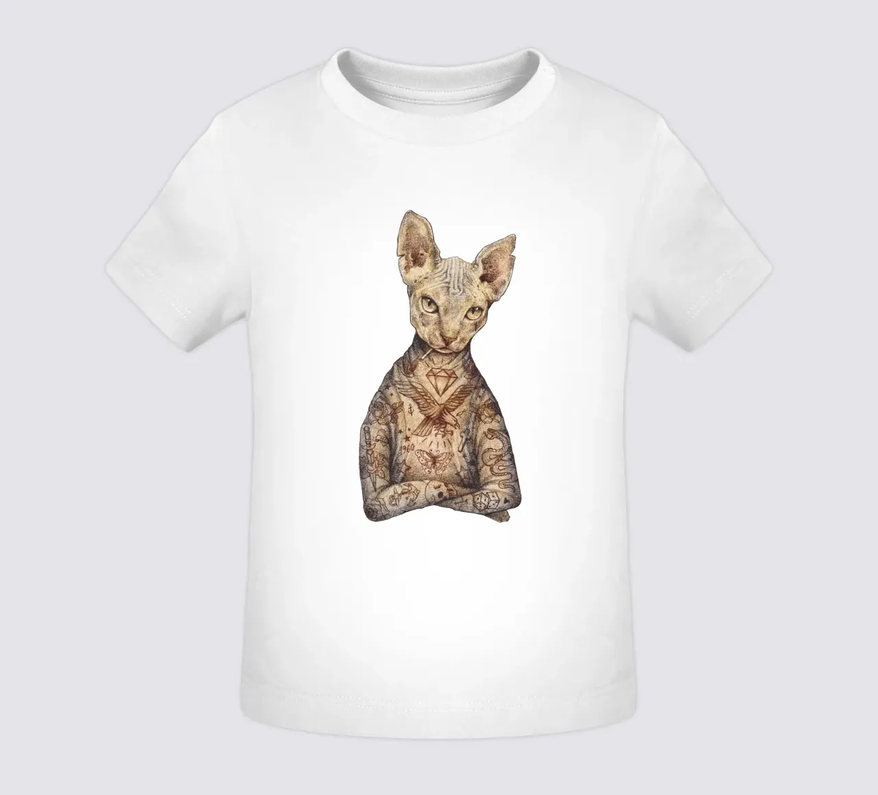 The Sphynx baby t-shirt by mikekoubou
