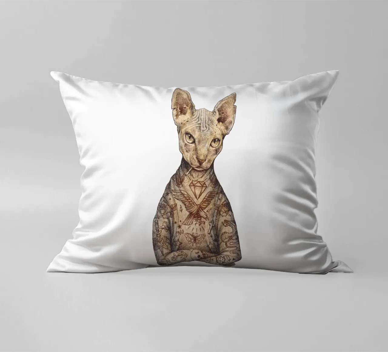 Lo Sphynx cuscino da mikekoubou