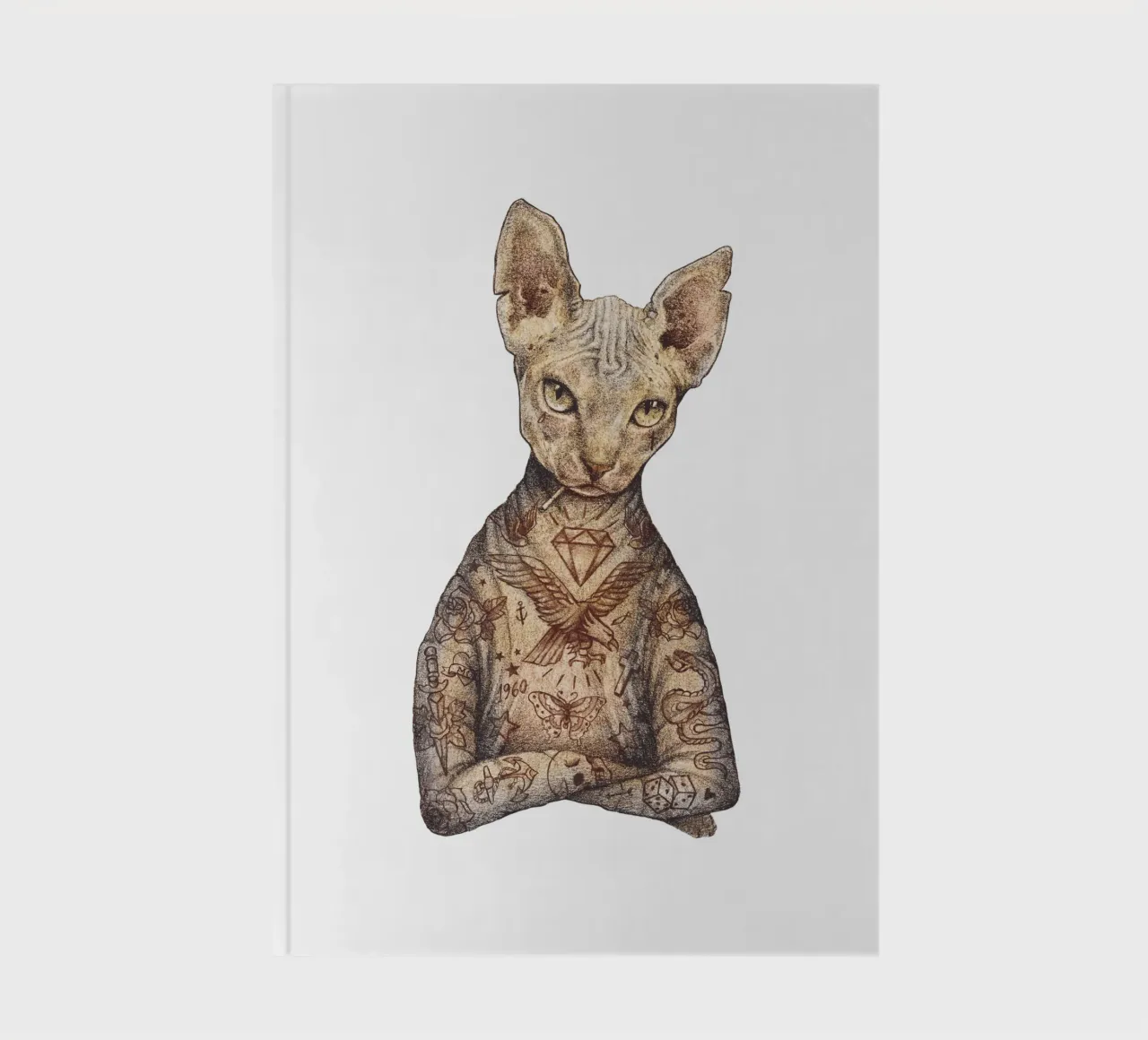 The Sphynx notebook by mikekoubou