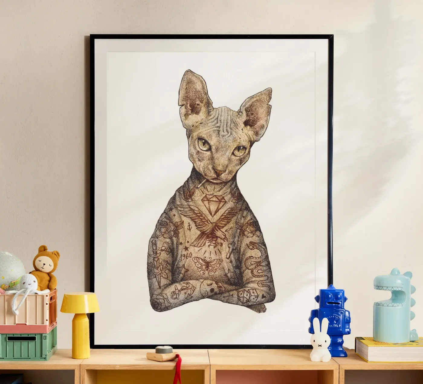 The Sphynx poster da mikekoubou