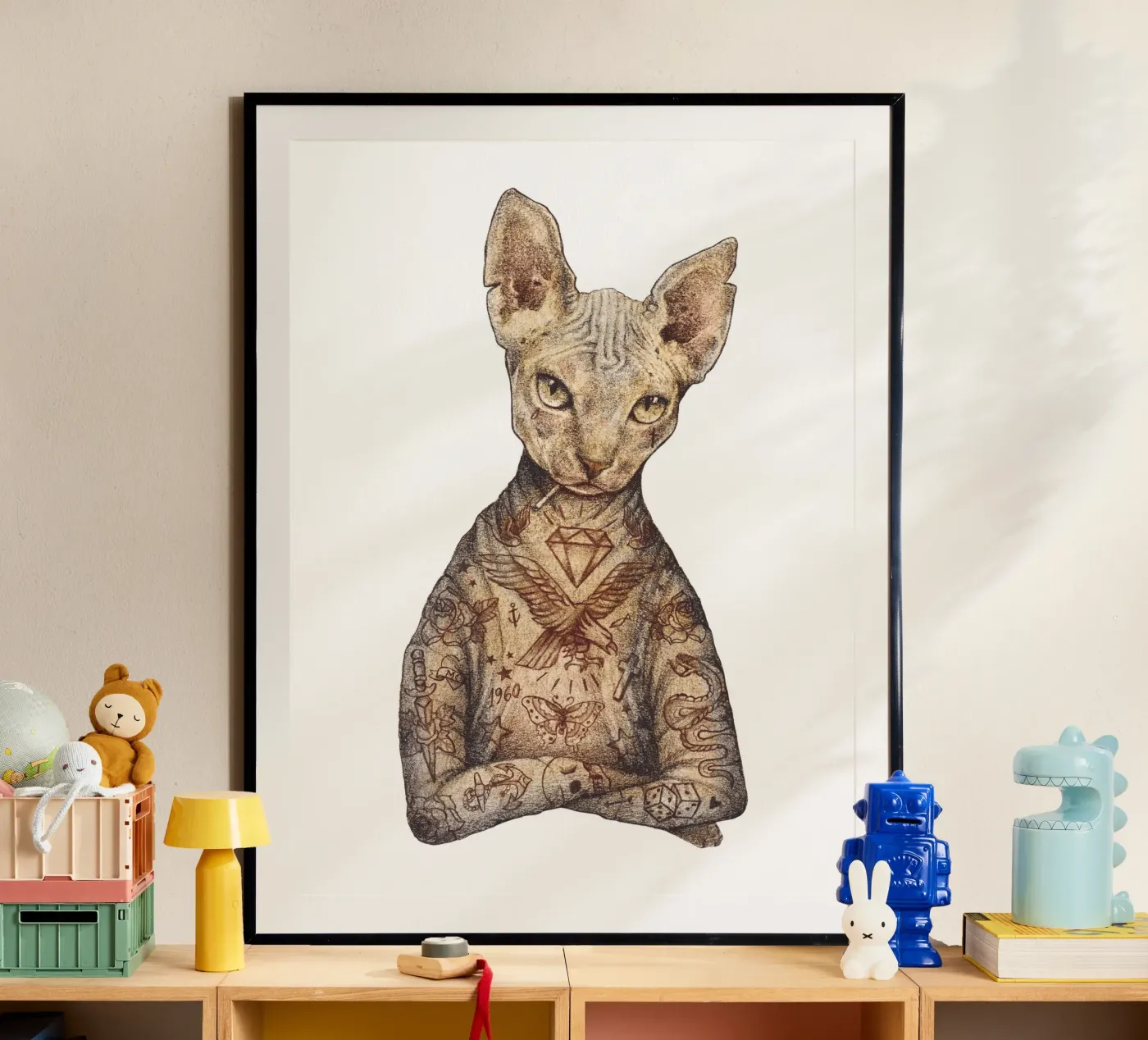 Lo Sphynx poster da mikekoubou