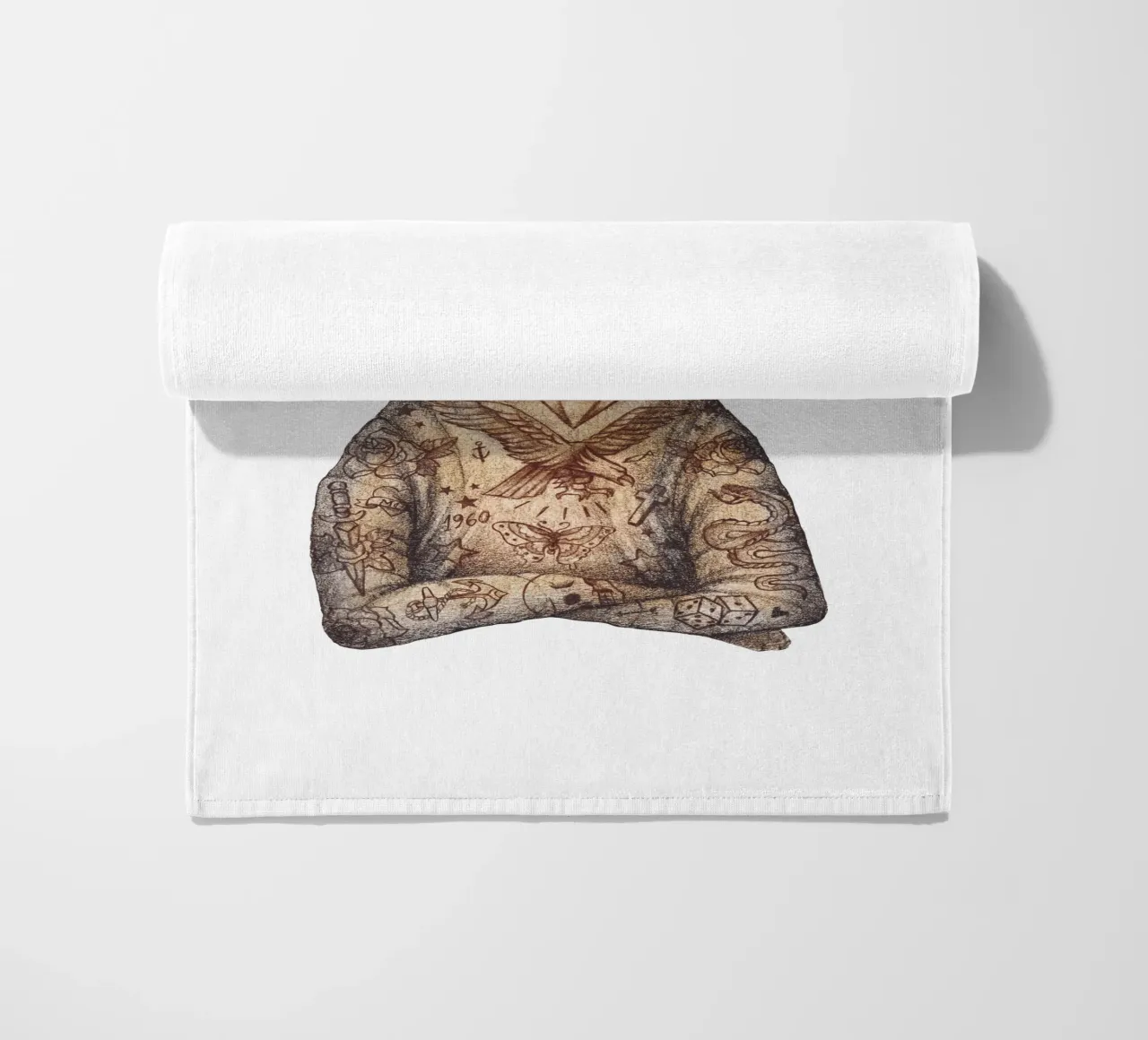 The Sphynx beach towel by mikekoubou