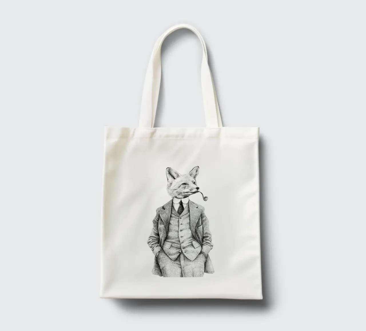 Der Fuchs Jutebeutel von mikekoubou