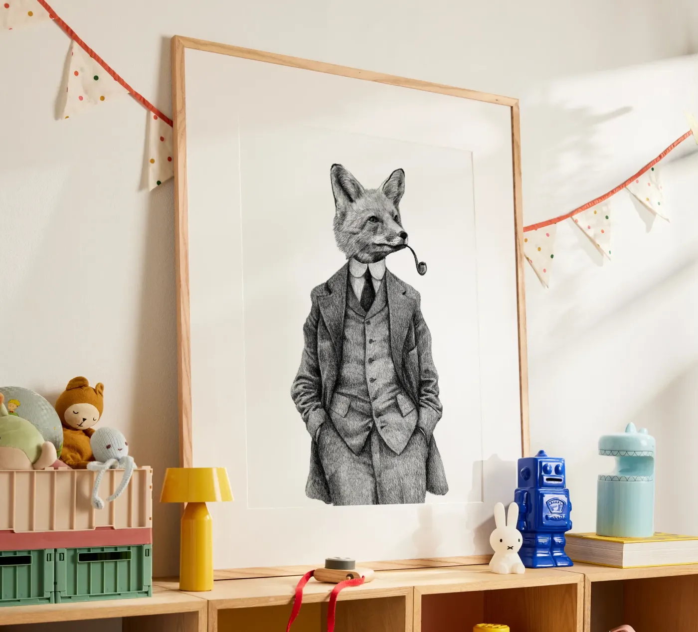 The Fox poster by mikekoubou