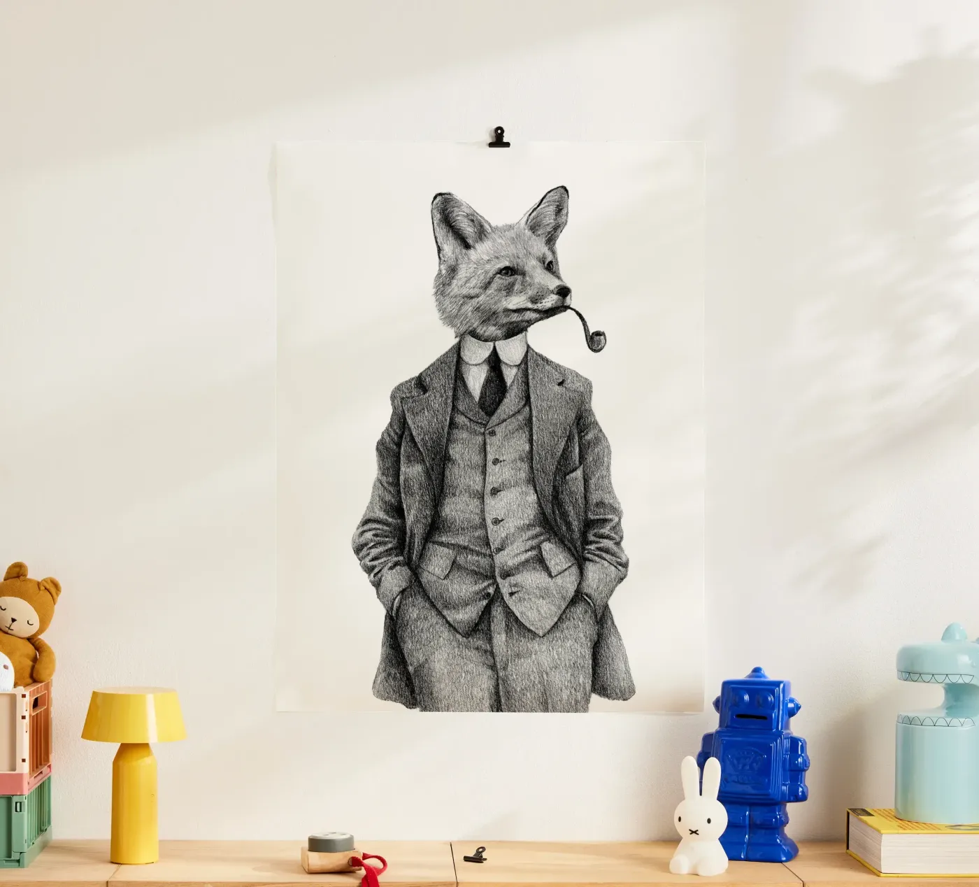 The Fox poster by mikekoubou