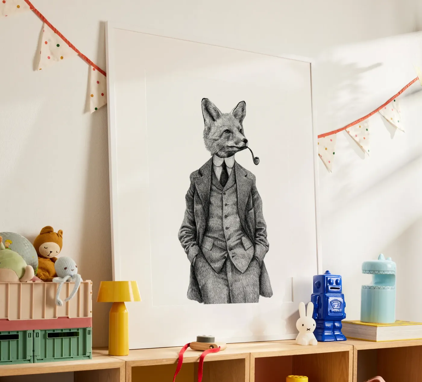 The Fox poster by mikekoubou