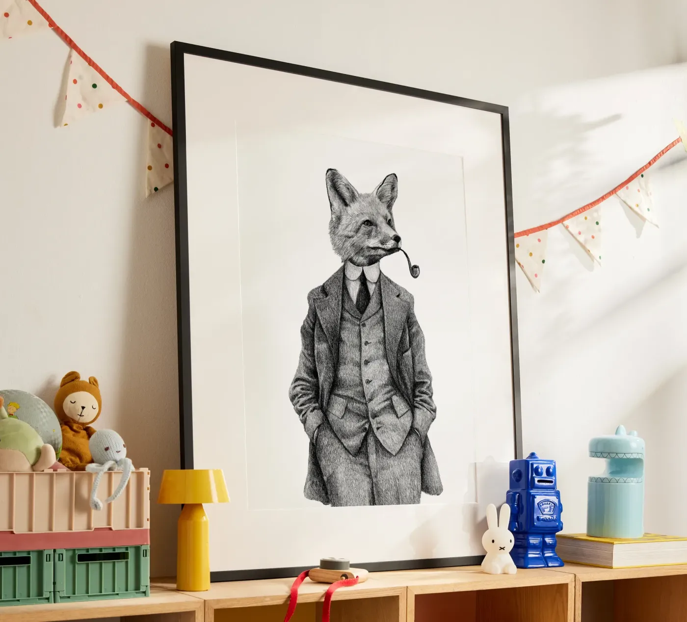 The Fox poster by mikekoubou