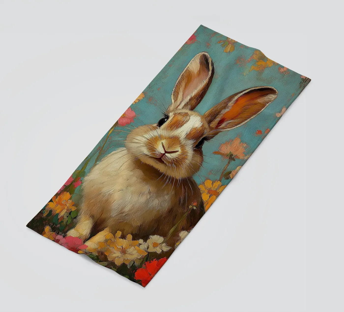 Lapin serviette de plage de Nikis Art Studio