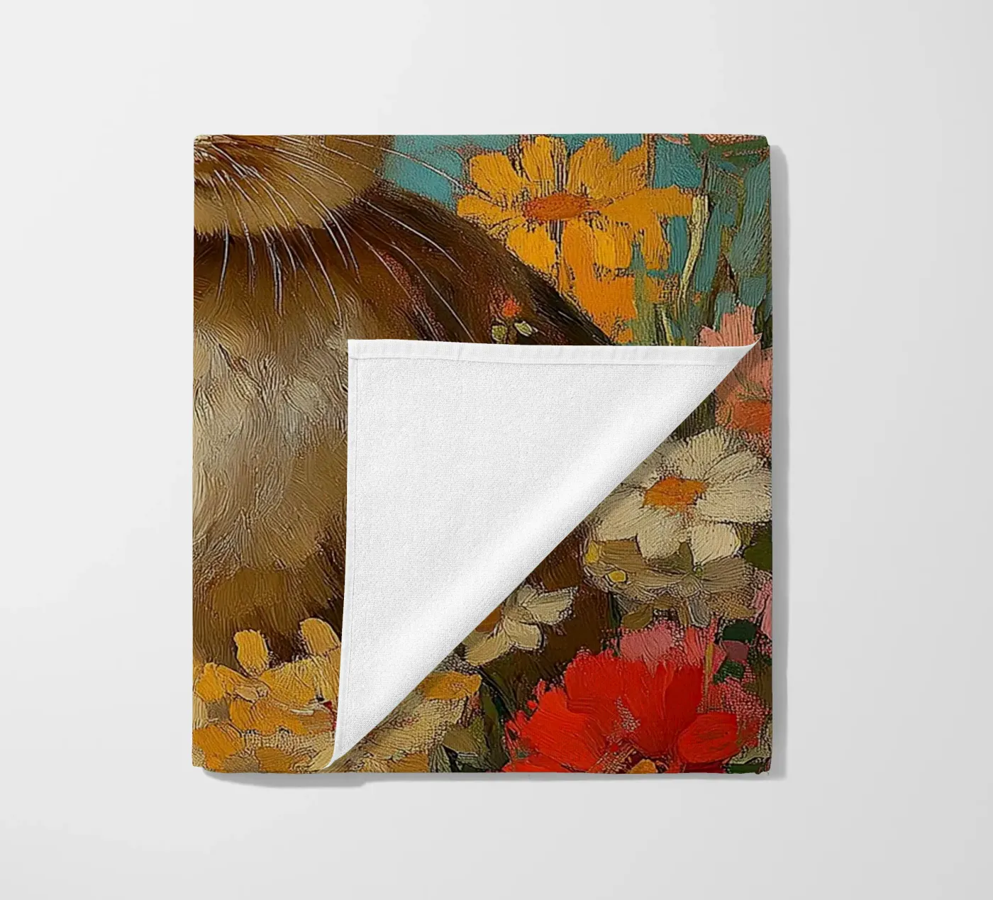 Lapin serviette de plage de Nikis Art Studio