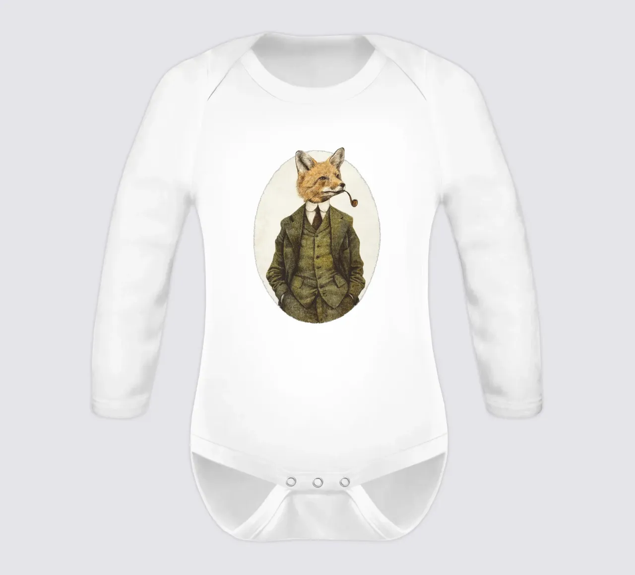 Le Renard body manches longues de mikekoubou
