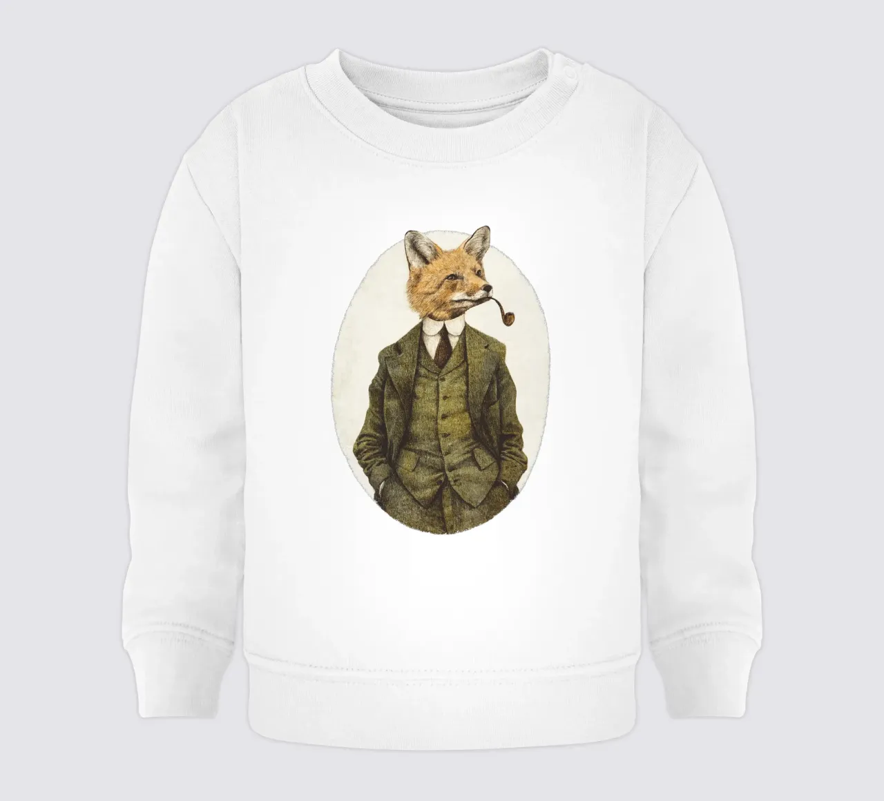 The Fox baby sweatshirt by mikekoubou