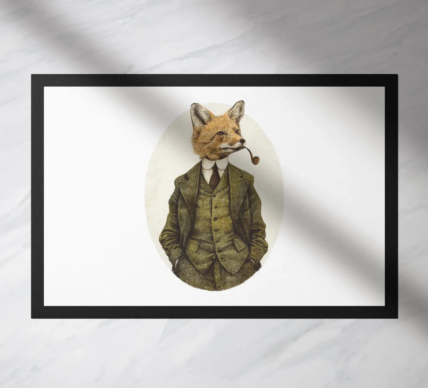 The Fox doormat by mikekoubou