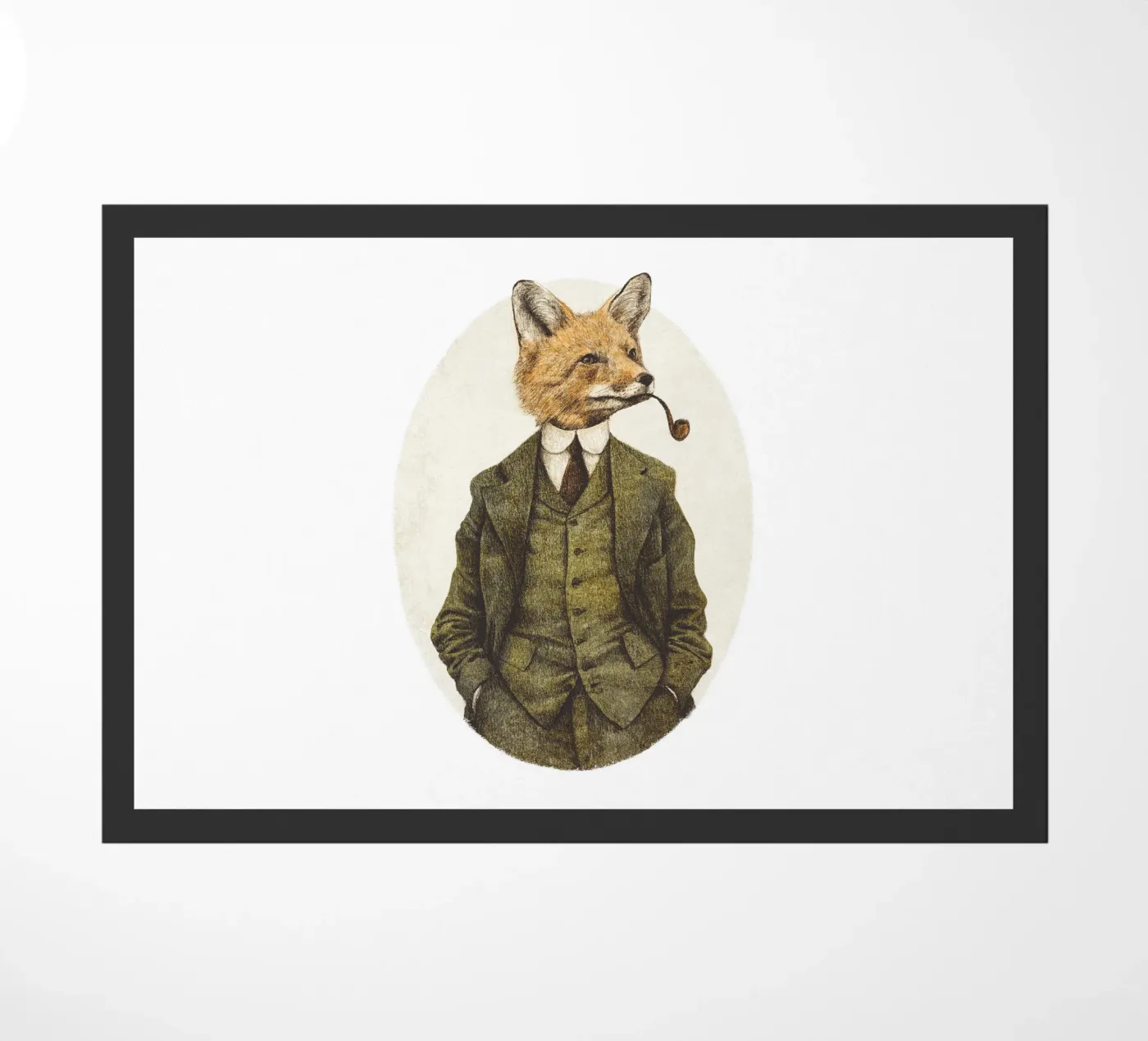 The Fox doormat by mikekoubou