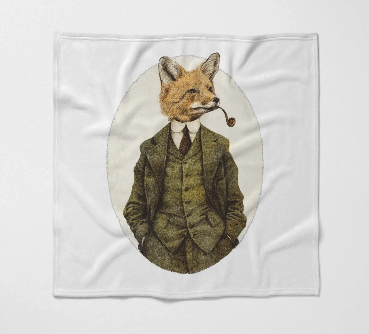Der Fuchs Fleecedecke von mikekoubou