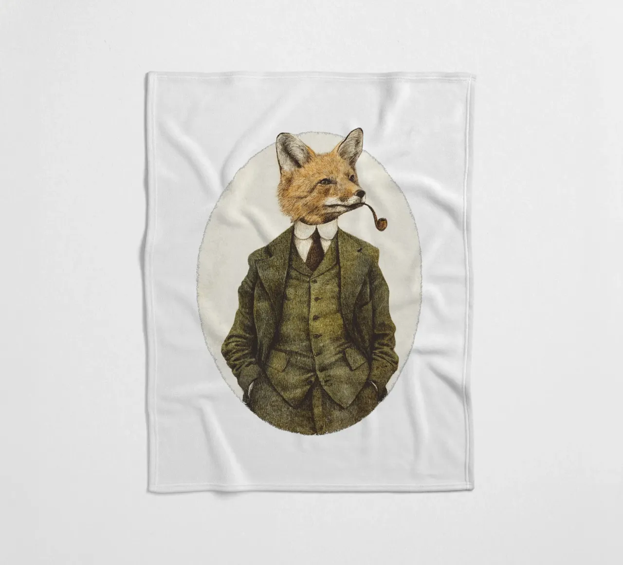 Der Fuchs Fleecedecke von mikekoubou