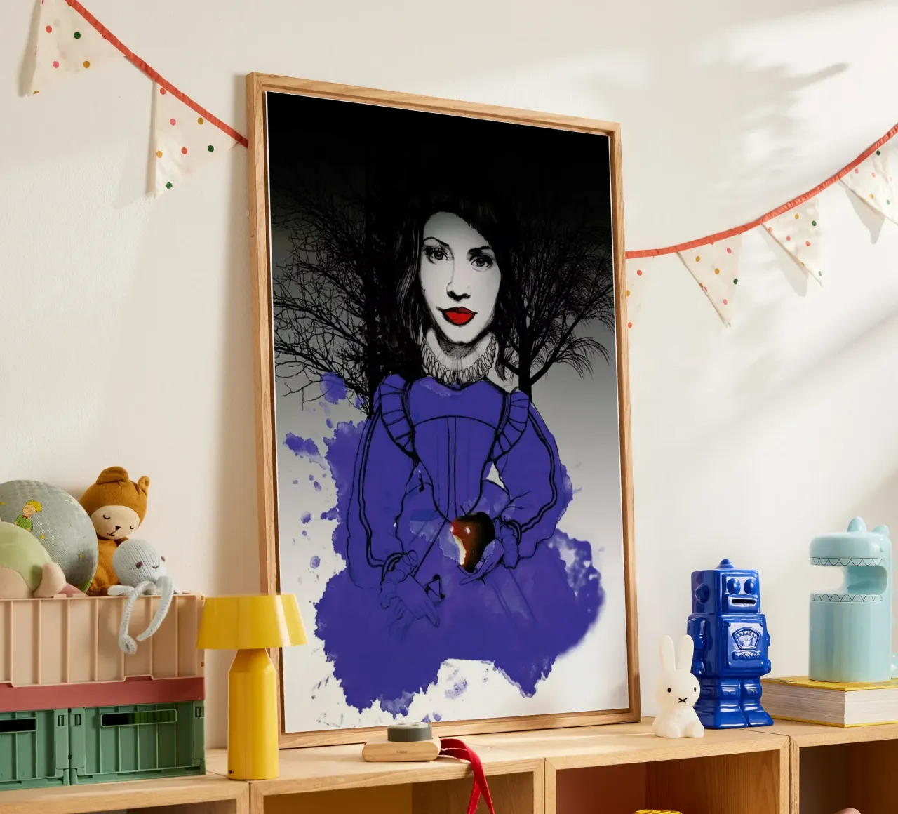 Fairy Tale Blue plexiglass da Agnes KR Patience