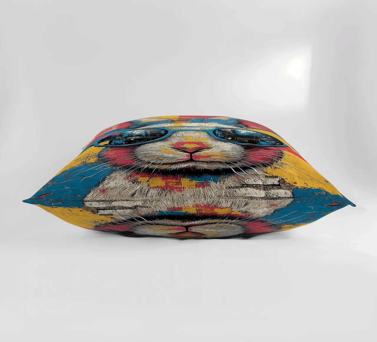 Coniglio - Pop Art cuscino da Nikis Art Studio