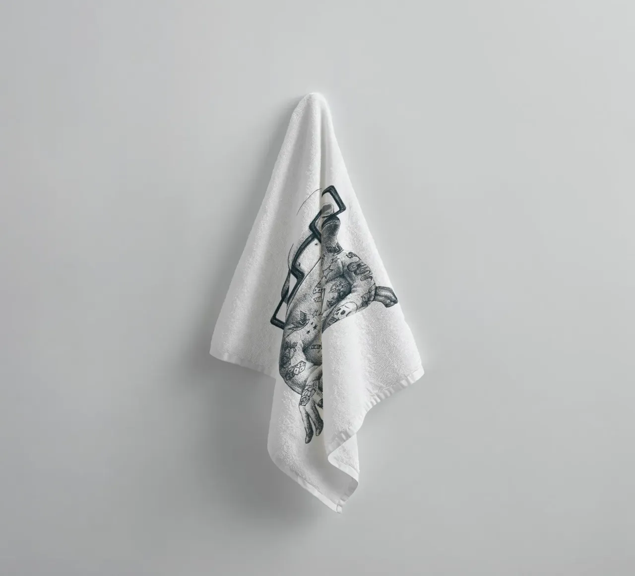 Wazup asciugamano da bagno da mikekoubou