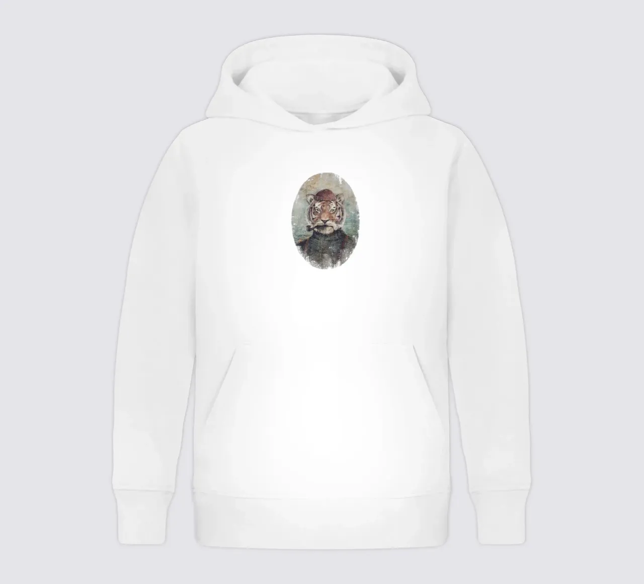 Wild Ocean kids hoodie by mikekoubou
