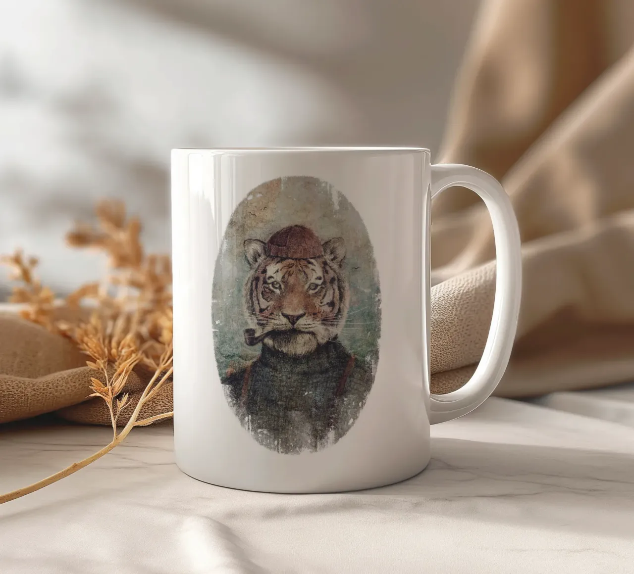 Oceano selvaggio tazza in ceramica da mikekoubou