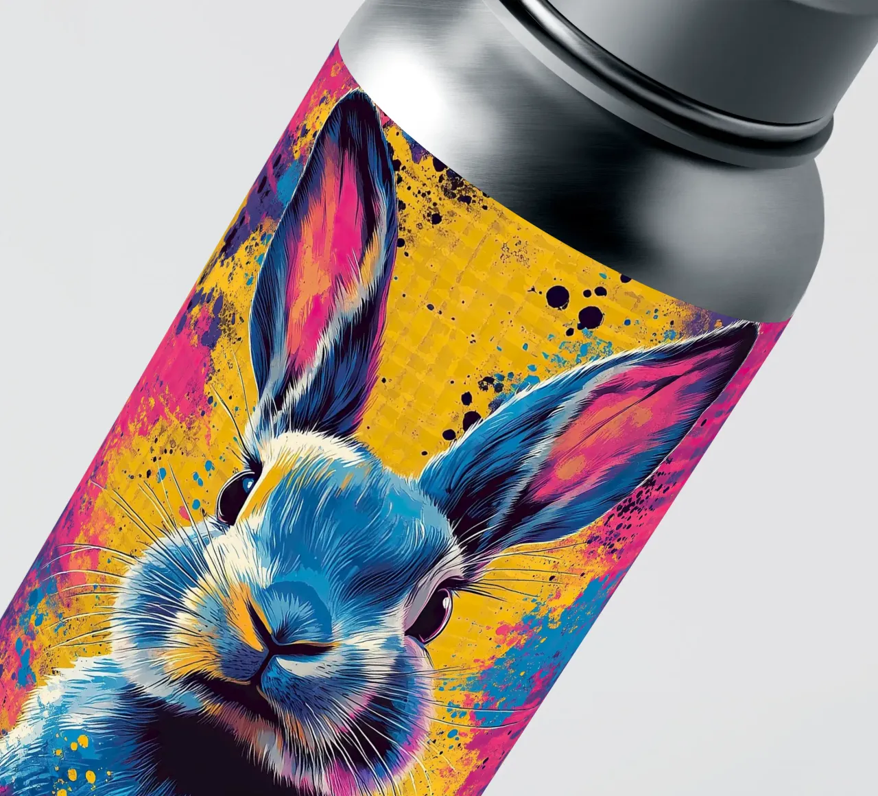 Lapin - Pop Art autocollant de Nikis Art Studio