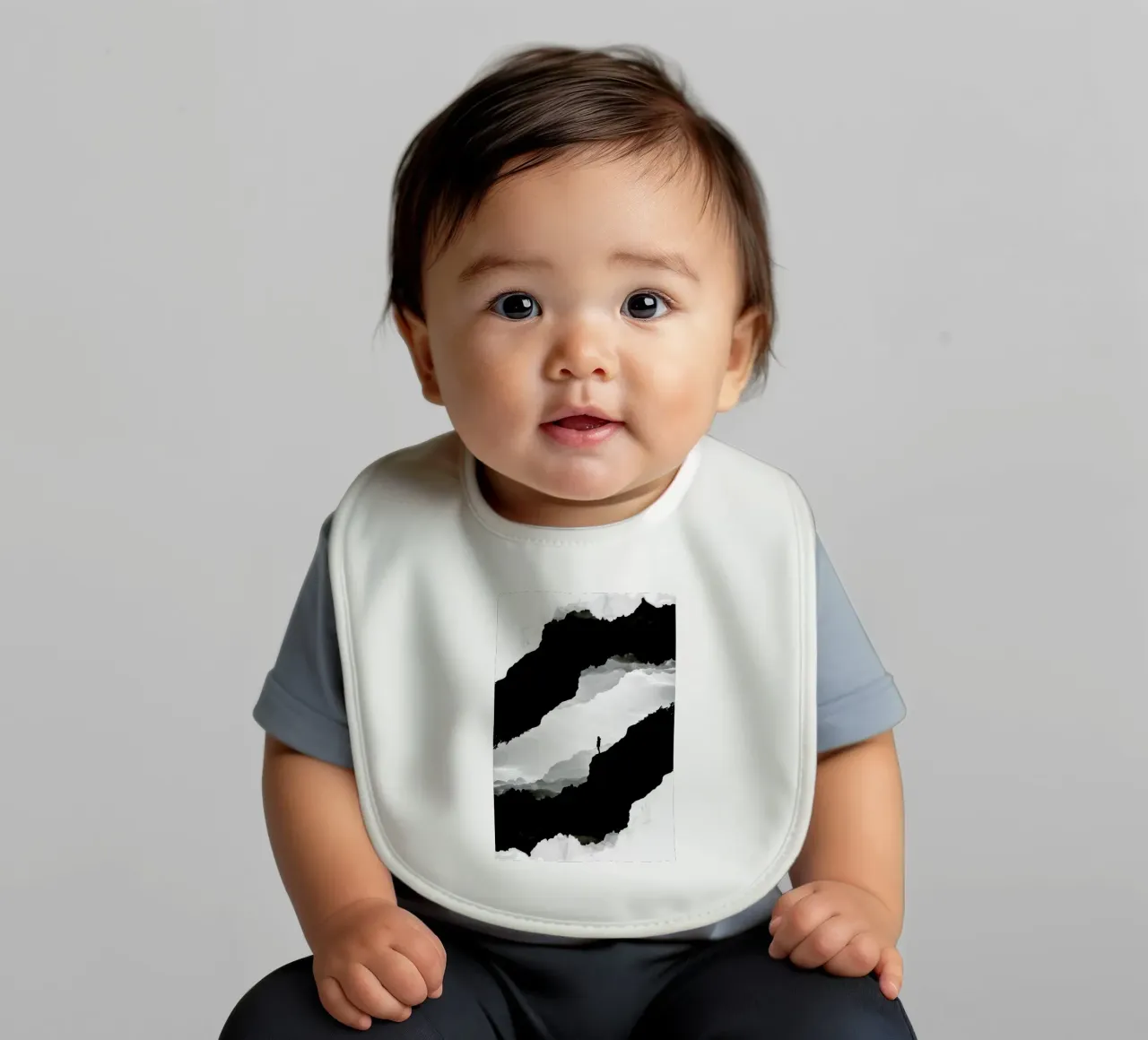 White Isolation a girl standing at the edge of a cliff bavaglino da Stoian Hitrov