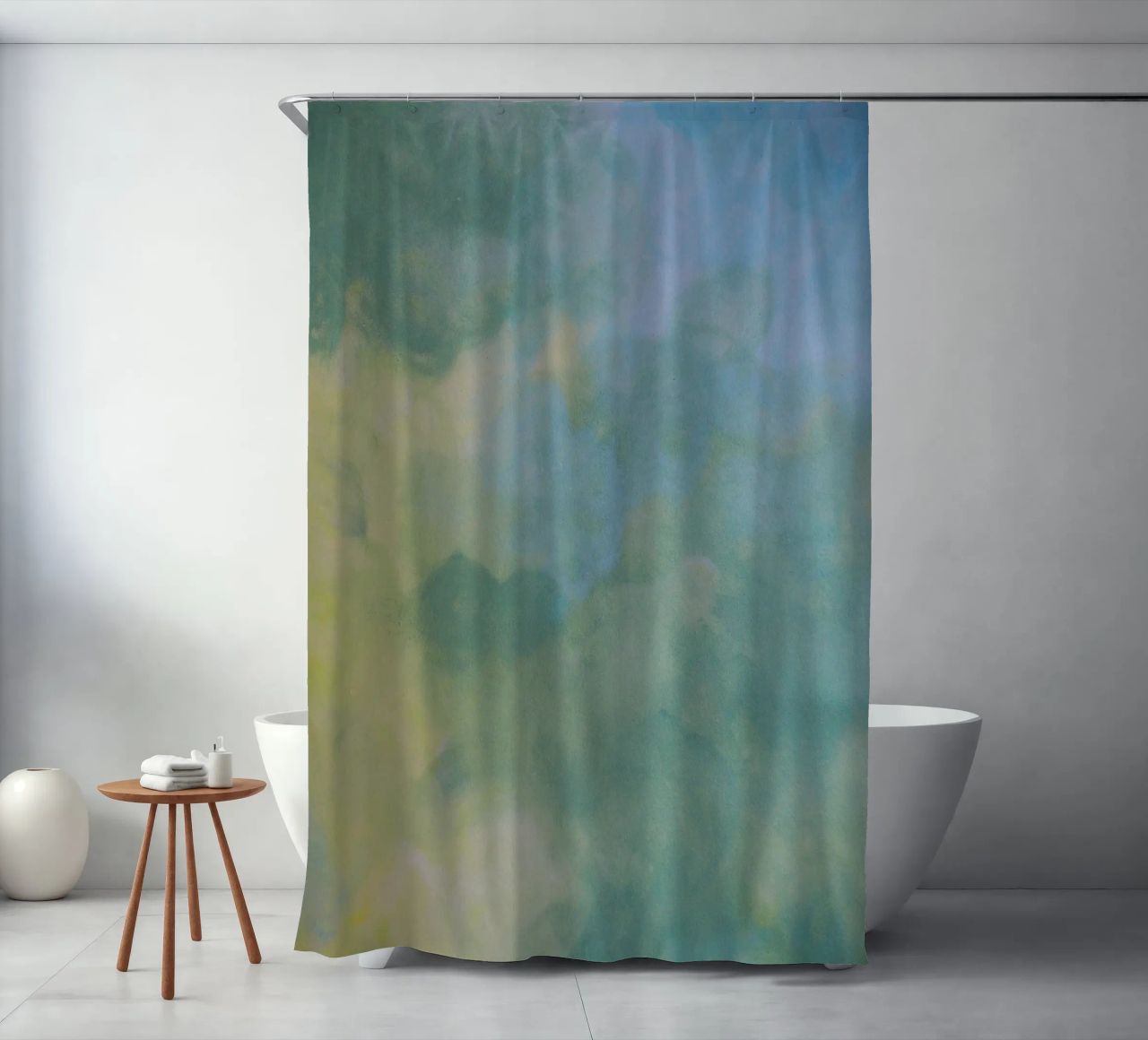 Soft Horizons cortina de baño de Jeanette Haga