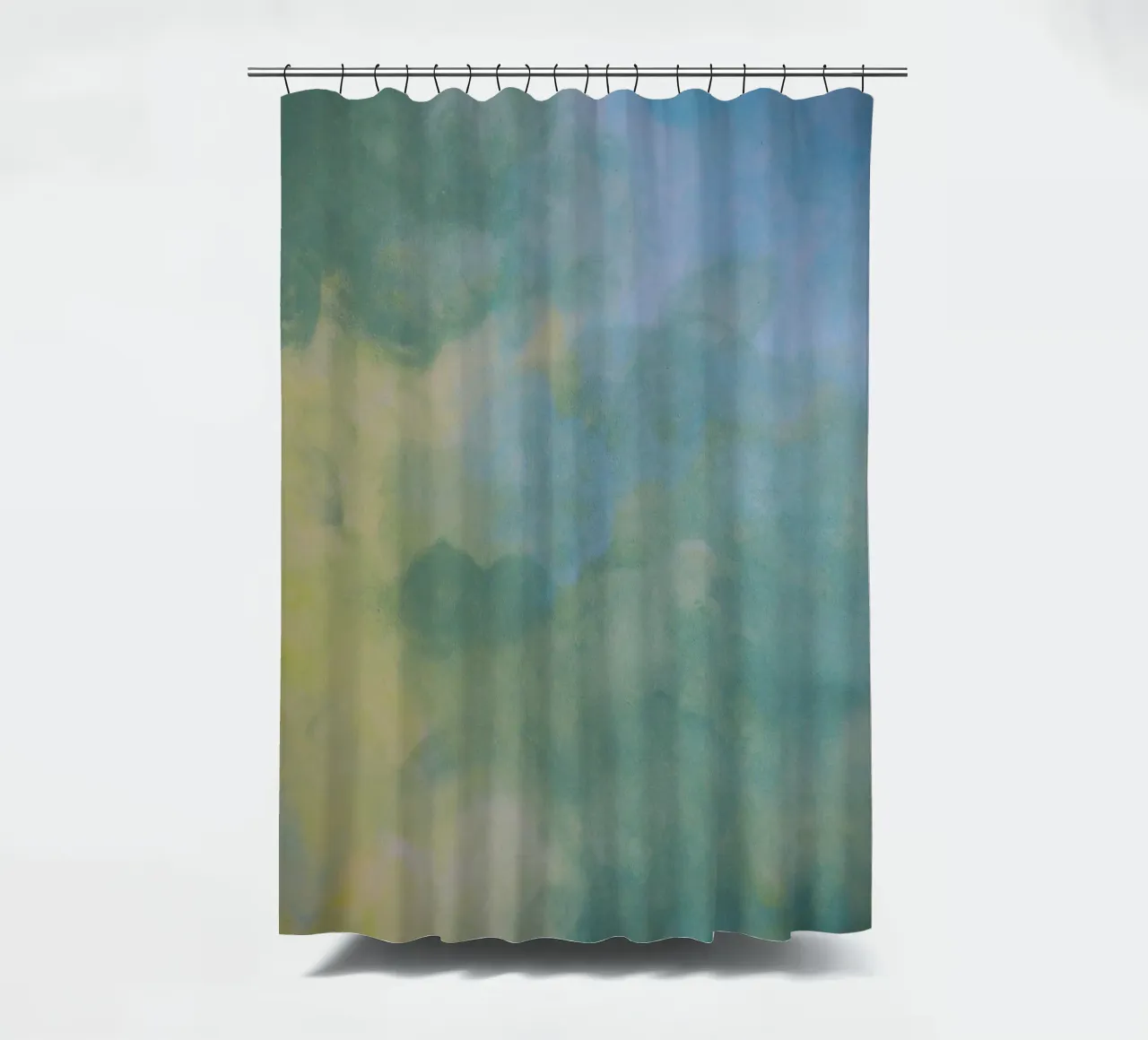 Soft Horizons Duschvorhang von Jeanette Haga