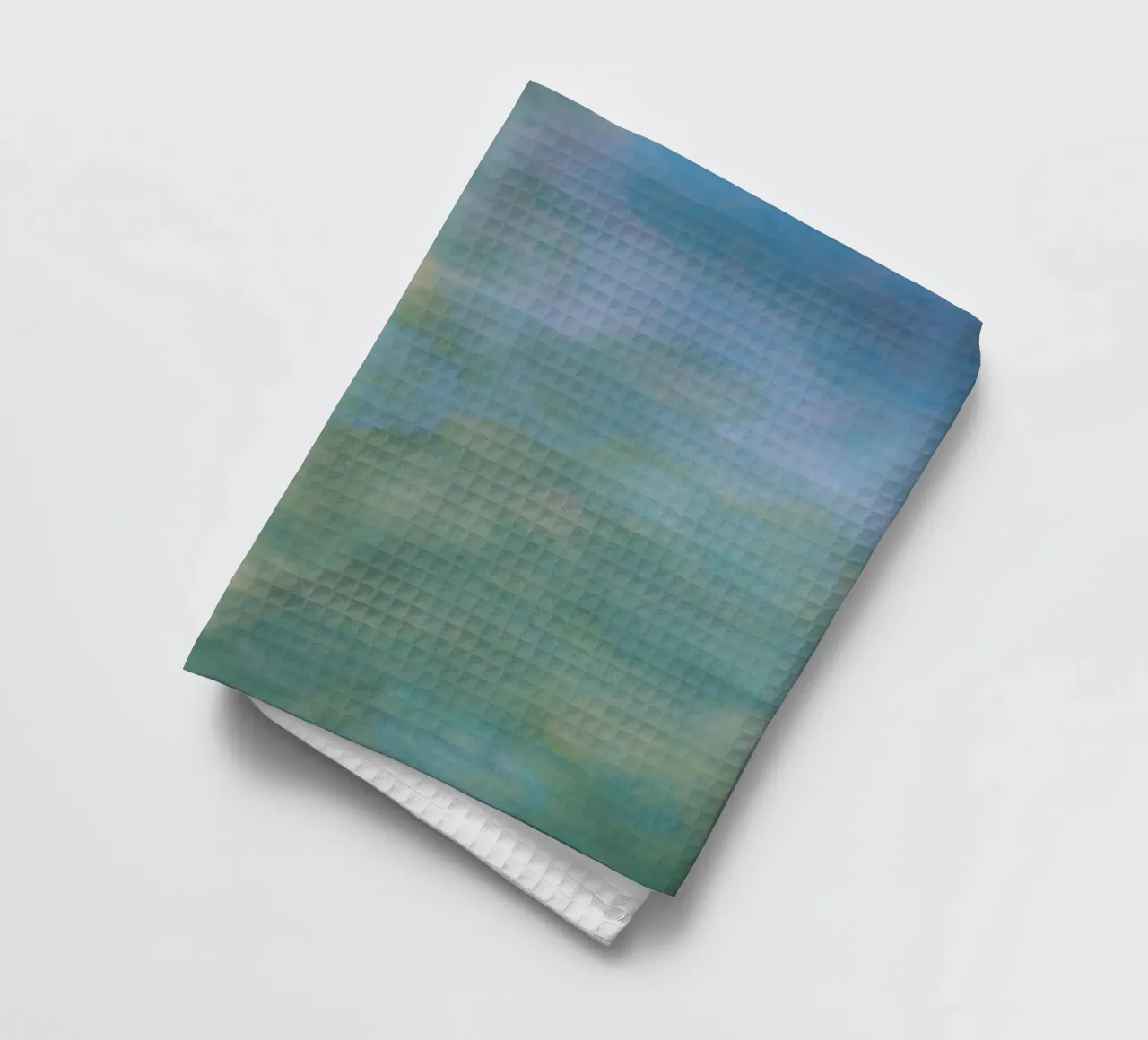 Soft Horizons theedoek van Jeanette Haga