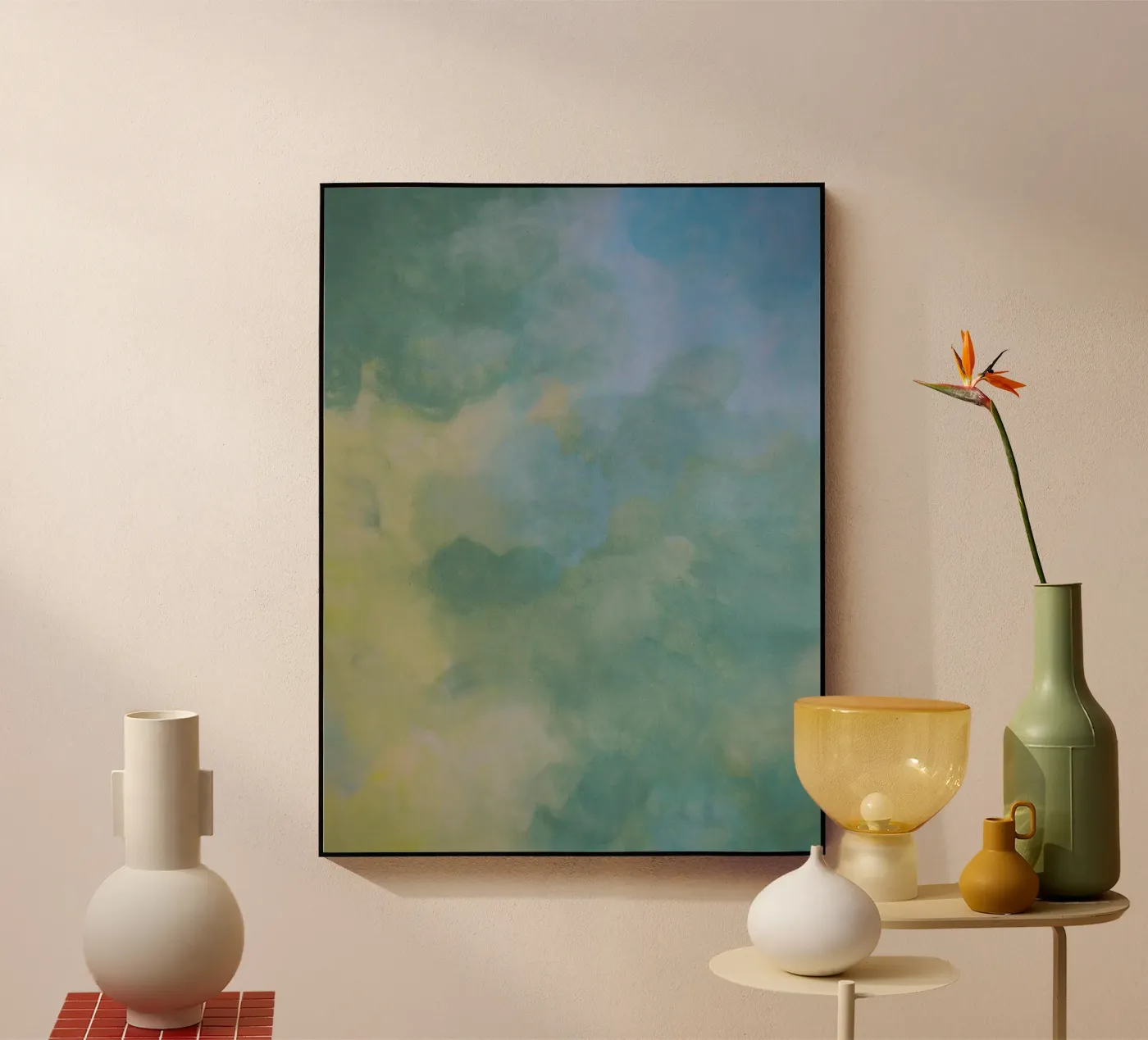 Soft Horizons Acryl-Glas von Dopamine Goods