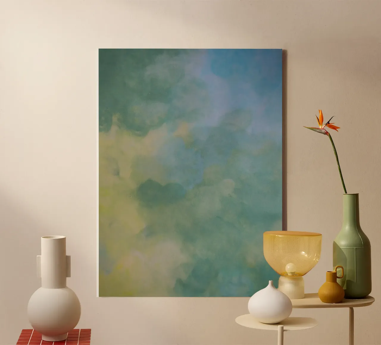 Soft Horizons lienzo de Jeanette Haga
