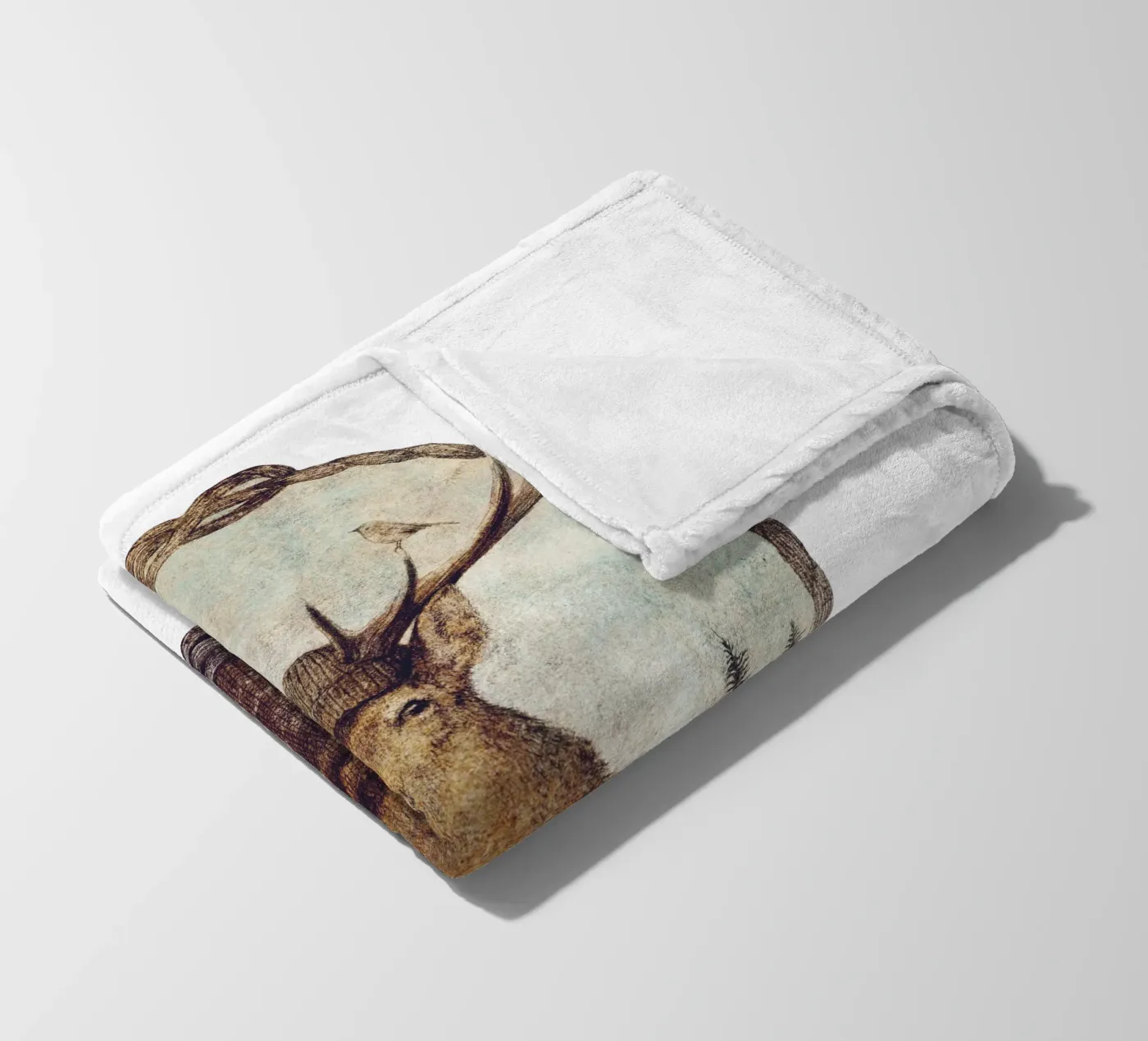 Wild Thinking fleece blanket by mikekoubou