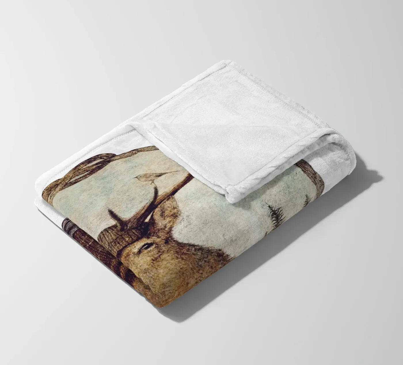 Wild Thinking fleece blanket by mikekoubou