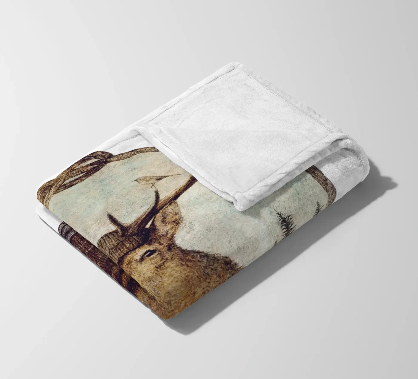 Wild Thinking fleece blanket by mikekoubou